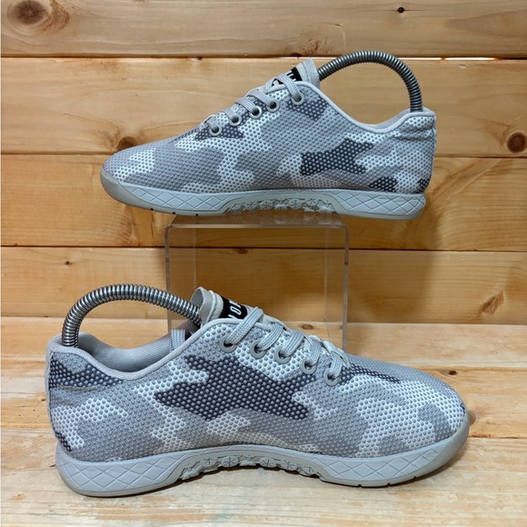 NoBull Superfabric Trainer Gray Camo Shoes Just The Horns - Mens 5.5 / Womens 7 - Picture 2 of 8
